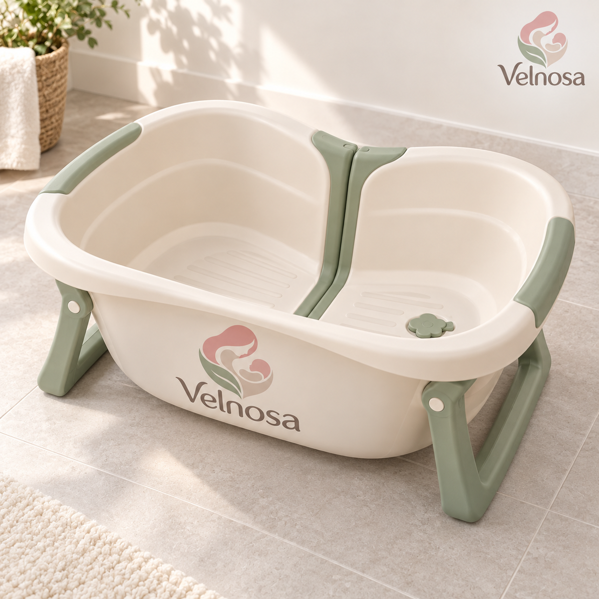 Velnosa™ ButterflyFold Bath Tub