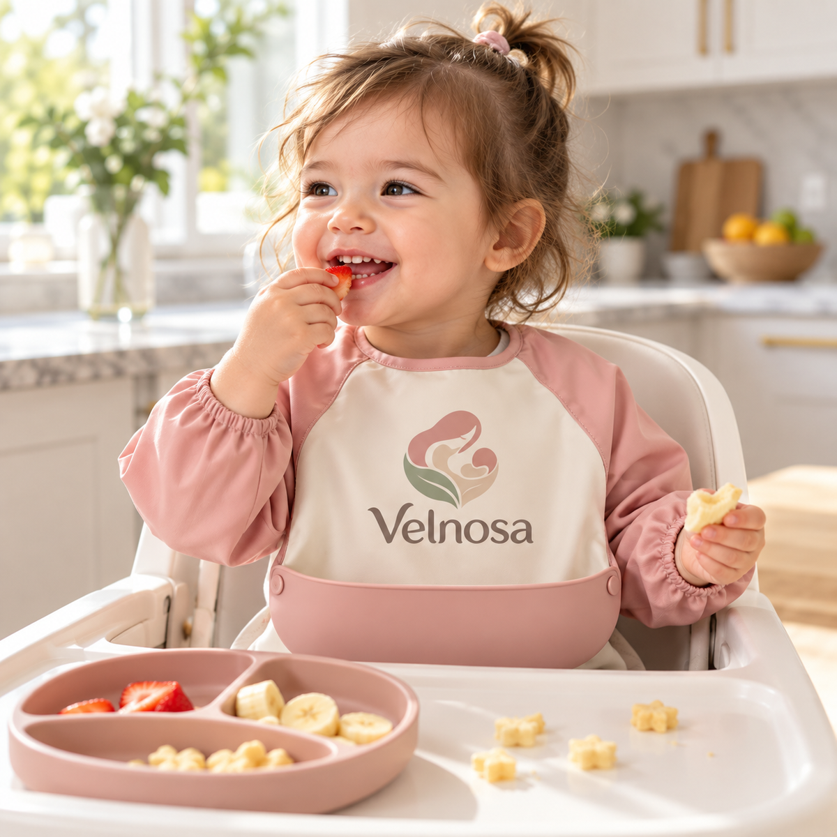 Velnosa™ WingFold Feeding Bib