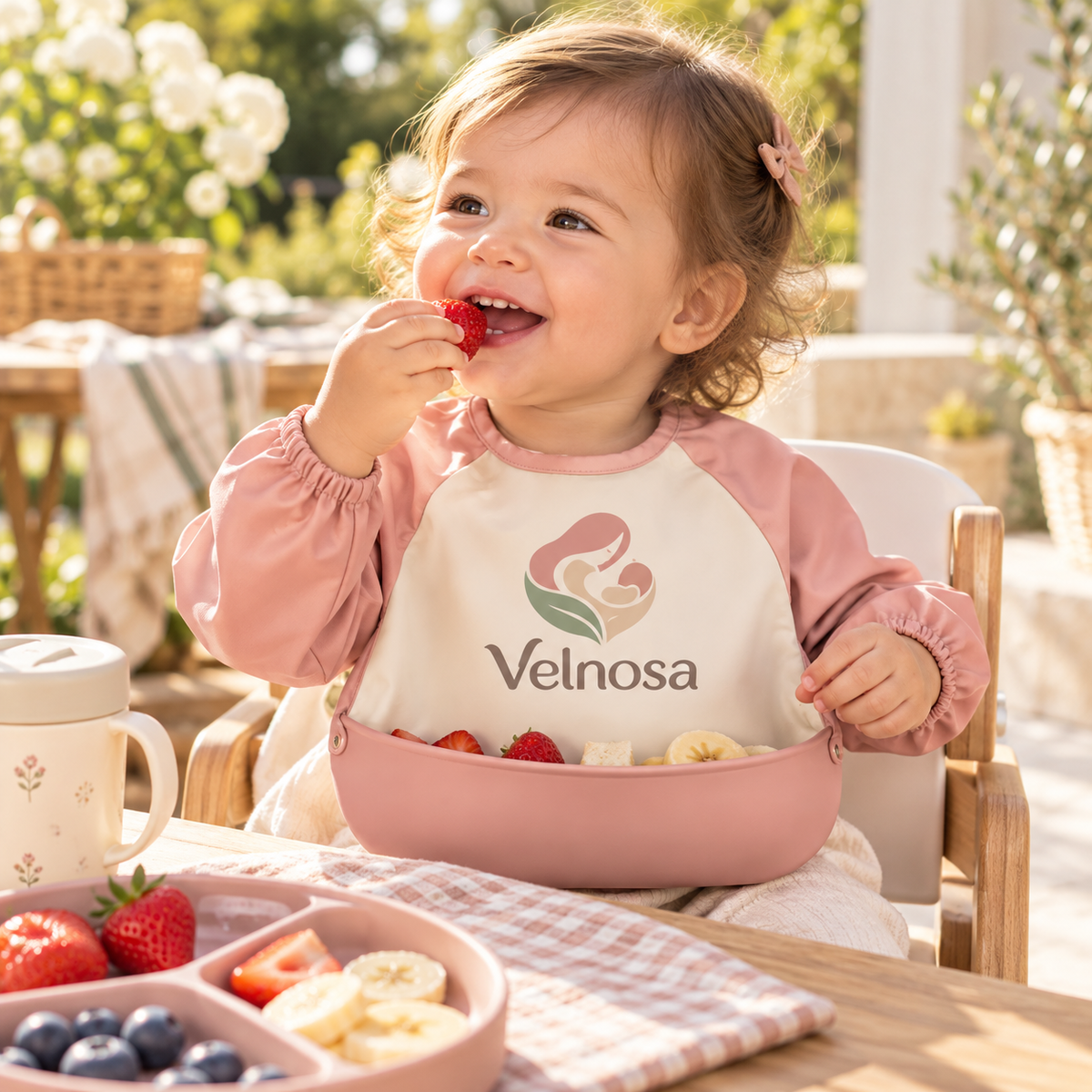Velnosa™ WingFold Feeding Bib