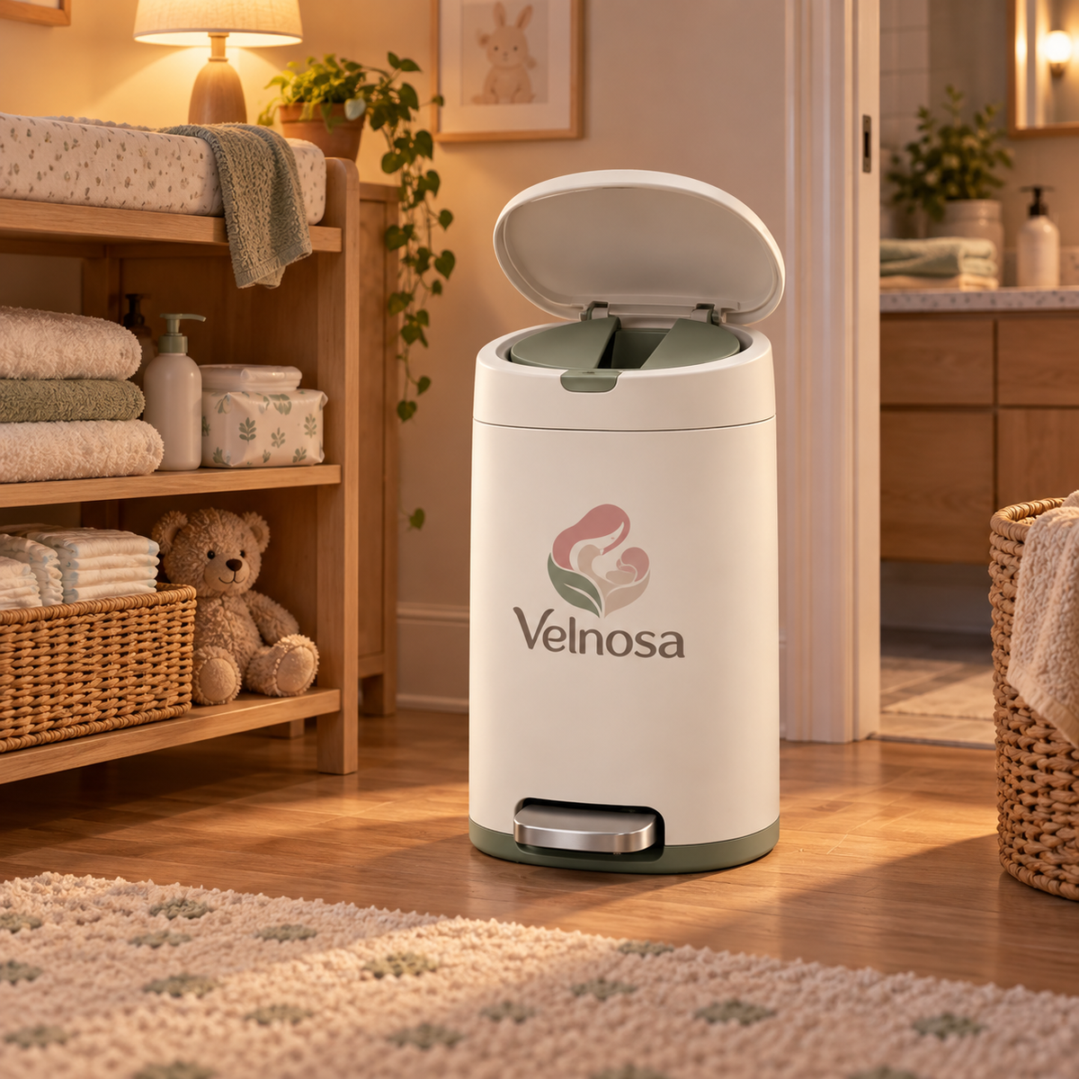 Velnosa™ FootSeal Diaper Pail