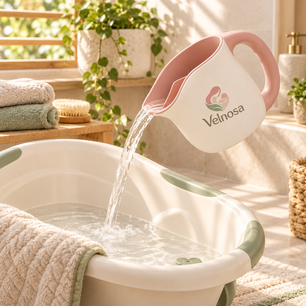 Velnosa™ SoftStream Rinse Pitcher