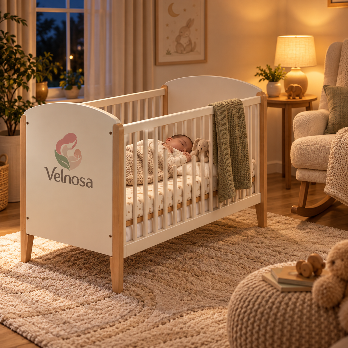 Velnosa™ AirflowRail Crib