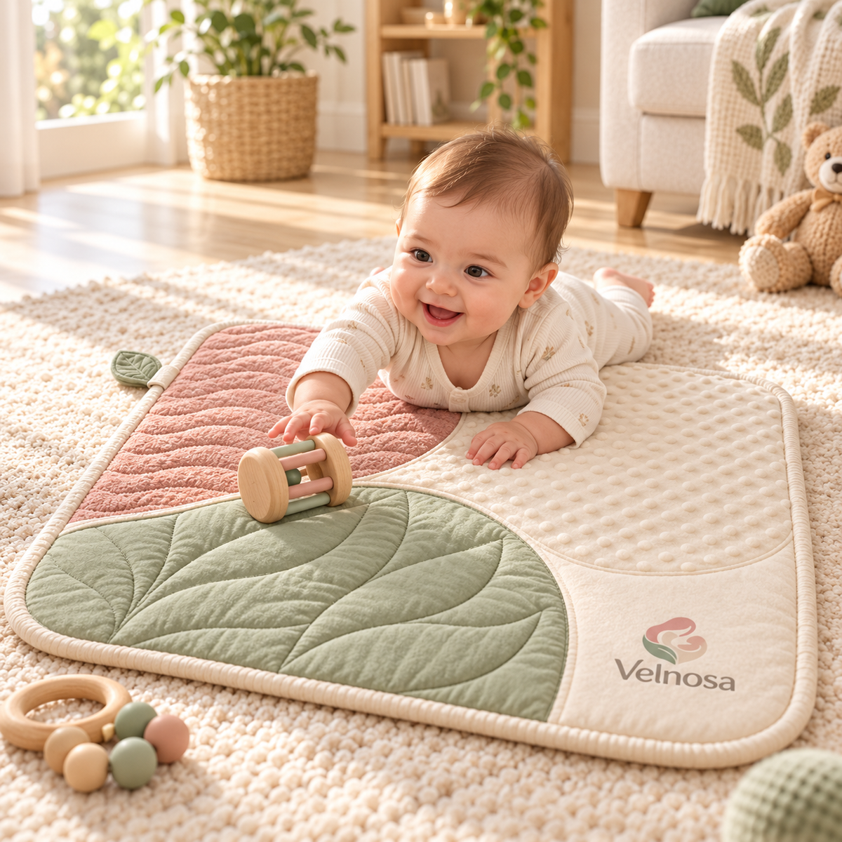 Velnosa™ Repositionable Play Mat