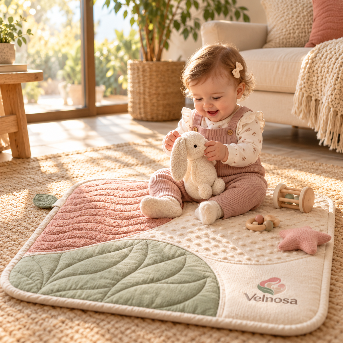 Velnosa™ Repositionable Play Mat